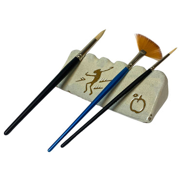 Descanso para Pincel Pintura Rupestre Cerâmica DRC008