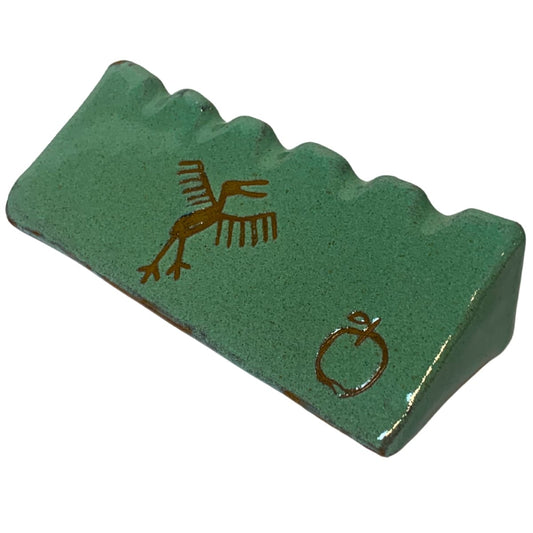 Descanso para Pincel Pintura Rupestre Cerâmica DRC010