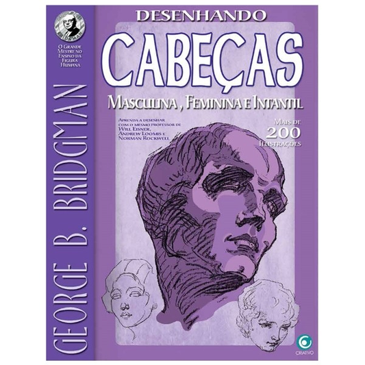 Desenhando Cabeças - Masculina, Feminina e Infantil