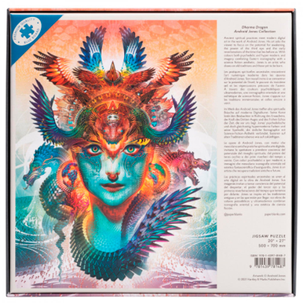 Quebra-Cabeça Paperblanks 1000 Peças Dharma Dragon