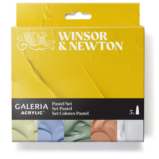 Estojo Tinta Galeria Winsor & Newton 60ml 05 Tons Pastéis