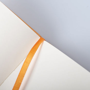 Webnotebook Rhodia A5 96 Folhas Capa de Couro Laranja