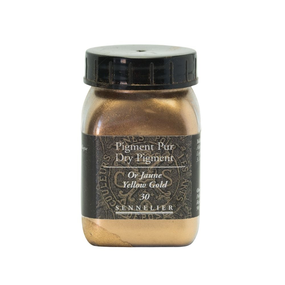 Pigmento em Pó Sennelier 90g 030 Yellow Gold