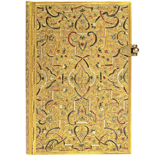 Paperblanks Gold Inlay Capa Dura Mini Pautado