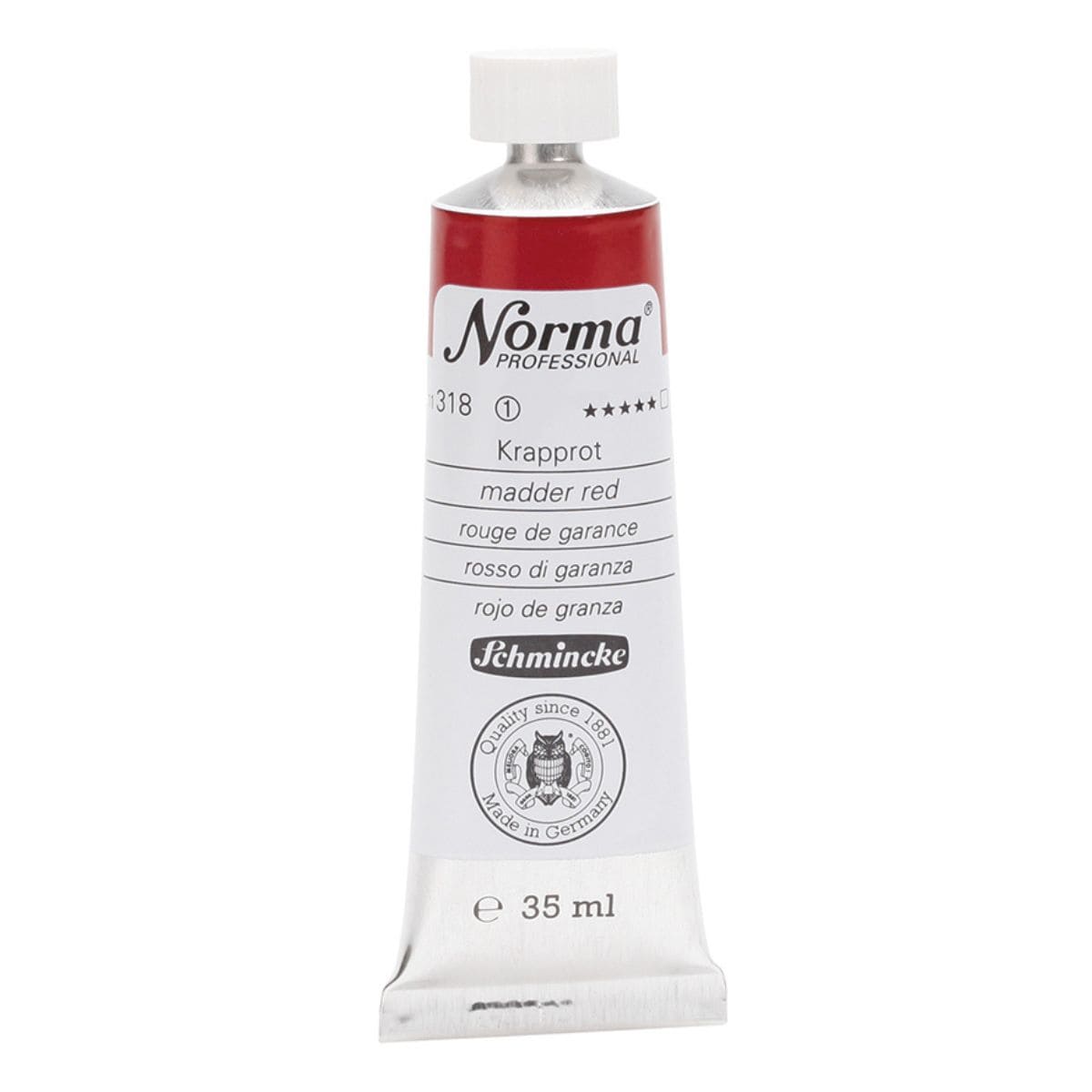 Tinta Óleo Schmincke Norma 35ml S1 318 Madder Red