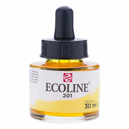 Aquarela Líquida Ecoline Talens 30ml 201 Light Yellow