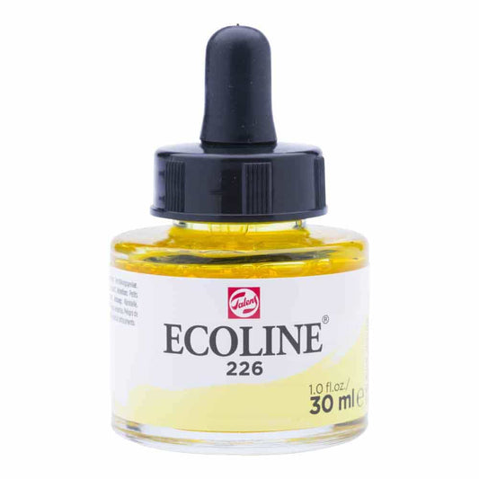 Aquarela Líquida Ecoline Talens 30ml 226 Pastel Yellow