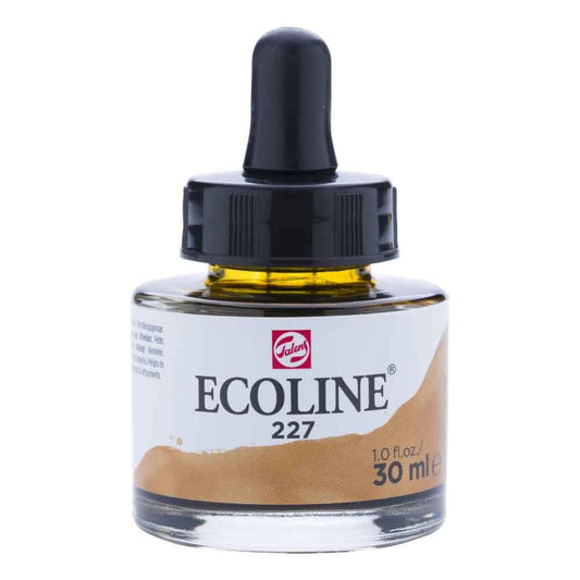 Aquarela Líquida Ecoline Talens 30ml 227 Yellow Ochre