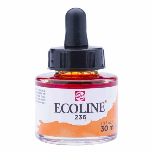 Aquarela Líquida Ecoline Talens 30ml 236 Orange Clair