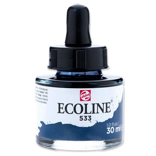 Aquarela Líquida Ecoline Talens 30ml 533 Indigo