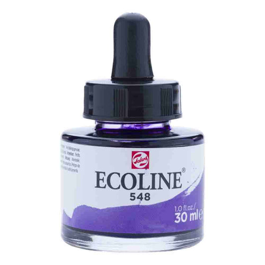 Aquarela Líquida Ecoline Talens 30ml 548 Blue Violet