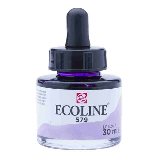 Aquarela Líquida Ecoline Talens 30ml 579 Pastel Violet