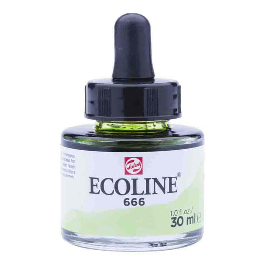 Aquarela Líquida Ecoline Talens 30ml 666 Pastel Green