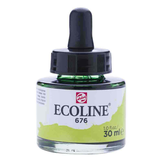 Aquarela Líquida Ecoline Talens 30ml 676 Grass Green