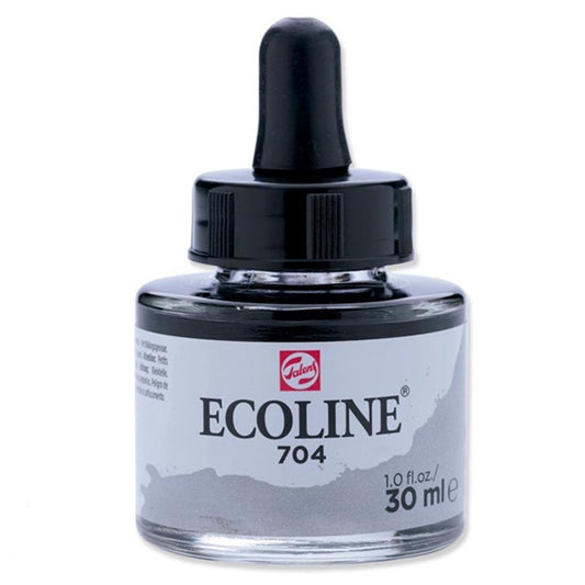 Aquarela Líquida Ecoline Talens 30ml 704 Grey