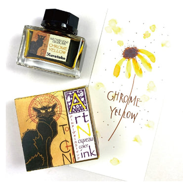 Tinta Ink Café Art Nouveau Kuretake 20ml Chrome Yellow