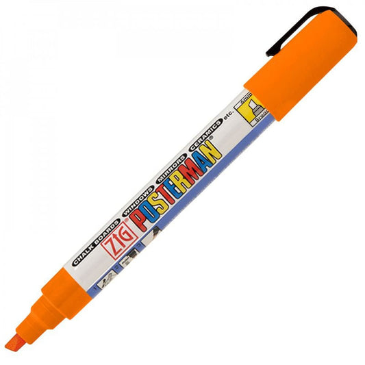 Marcador Zig Posterman Kuretake Broad Orange PMA-50
