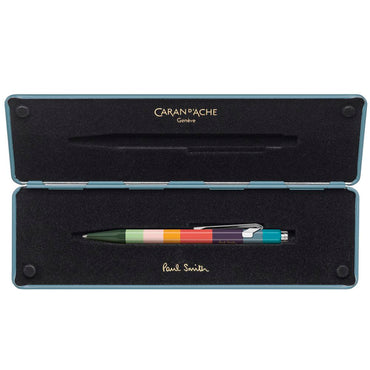 Caneta Esferográfica Caran d'Ache 849 Paul Smith Petrol Blue