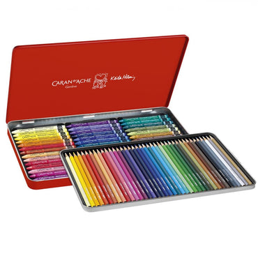 Estojo Aquarela Mixed Media Caran D’Ache Genève + Keith Haring