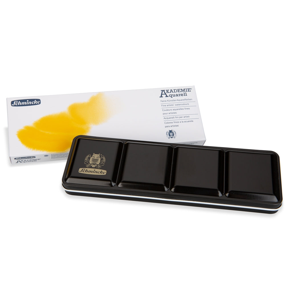 Tinta Aquarela Schmincke Akademie Pastilha 12 Cores