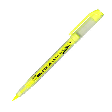 Estojo Caneta Brush Fluorescente Kuretake 5 Unidades