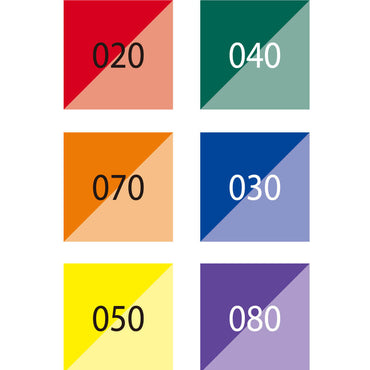 Estojo Caneta Brushables Kuretake Vivid 6 Unidades