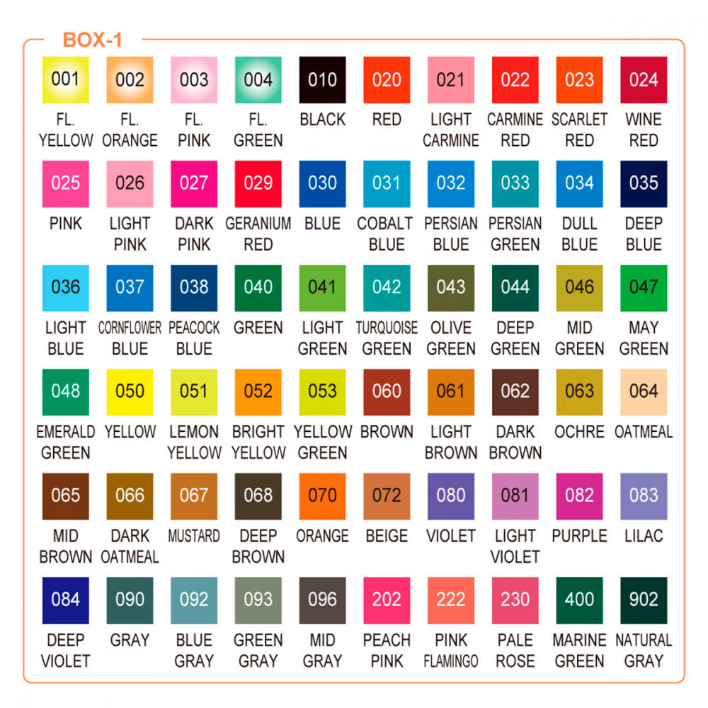Estojo Zig Real Brush Kuretake 120 Cores