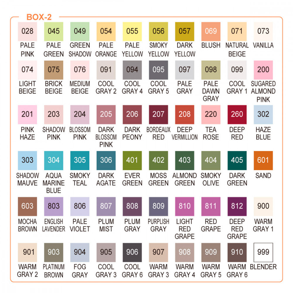 Estojo Zig Real Brush Kuretake 120 Cores