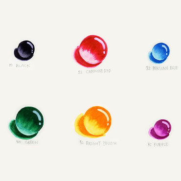 Estojo Caneta Zig Real Brush Kuretake Basic 6 Unidades