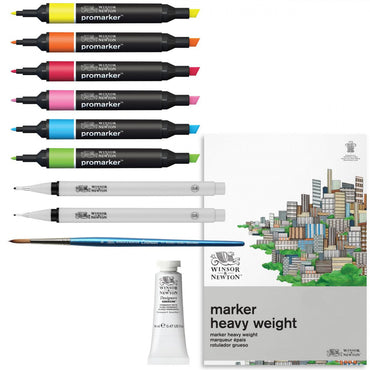 Estojo Ilustração Mixed Media Winsor & Newton 11 Peças