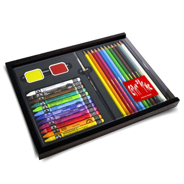 Multi Produtos Caran D'Ache 27 Peças Estojo Madeira