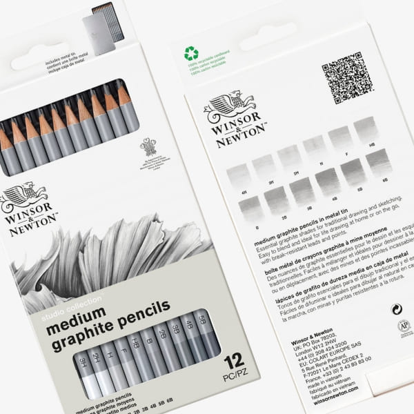 Lápis Grafite Graduado Realismo Winsor Newton