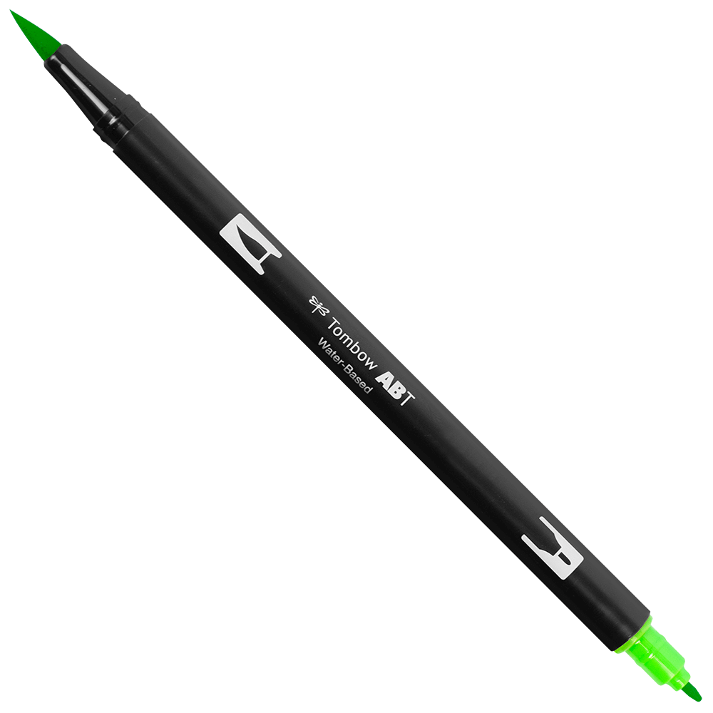 Caneta Pincel Dual Brush Tombow 10 Cores Vibrantes