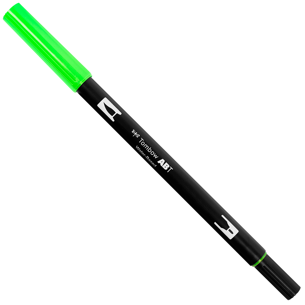 Caneta Pincel Dual Brush Tombow 10 Cores Vibrantes