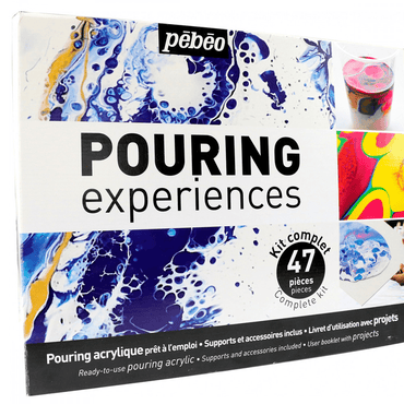 Kit Completo Pouring Experiences Pébéo 47 Peças