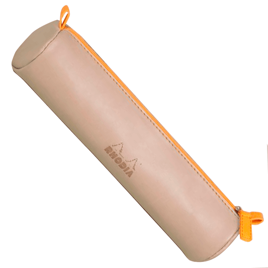 Estojo Rhodia Round Beige