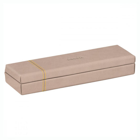 Estojo Rhodia Box Rose Smoke