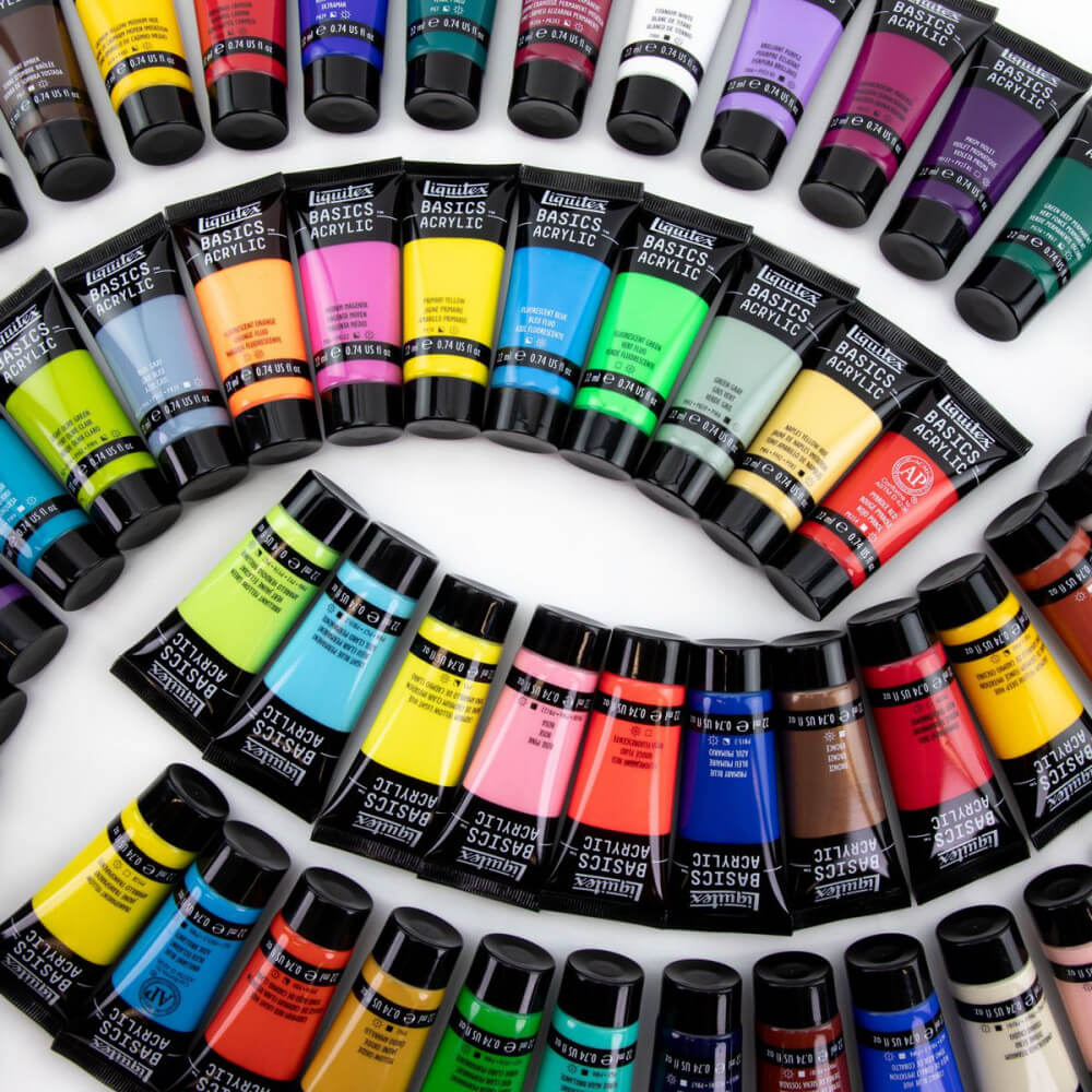 Tinta Acrílica Liquitex Basics 22ml 72 Cores