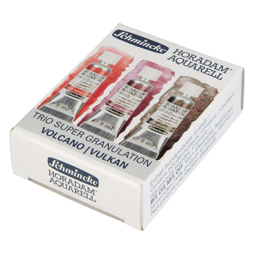 Conjunto Aquarela Profissional Schmincke Horadam Super Granulation 5ml Volcano