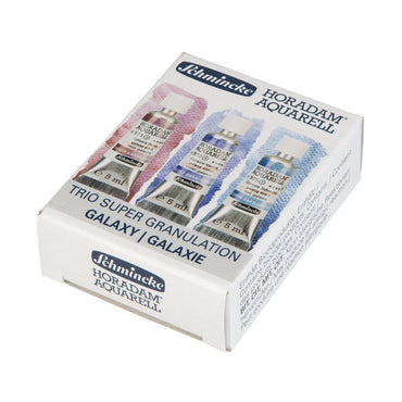 Conjunto Aquarela Profissional Schmincke Horadam Super Granulation 5ml Galaxy