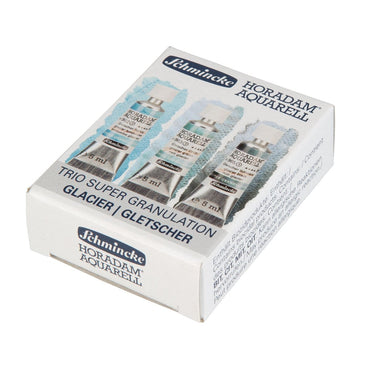 Conjunto Aquarela Profissional Schmincke Horadam Super Granulation 5ml Glacier