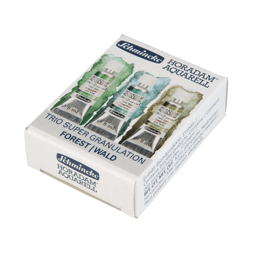 Conjunto Aquarela Profissional Schmincke Horadam Super Granulation 5ml Forest