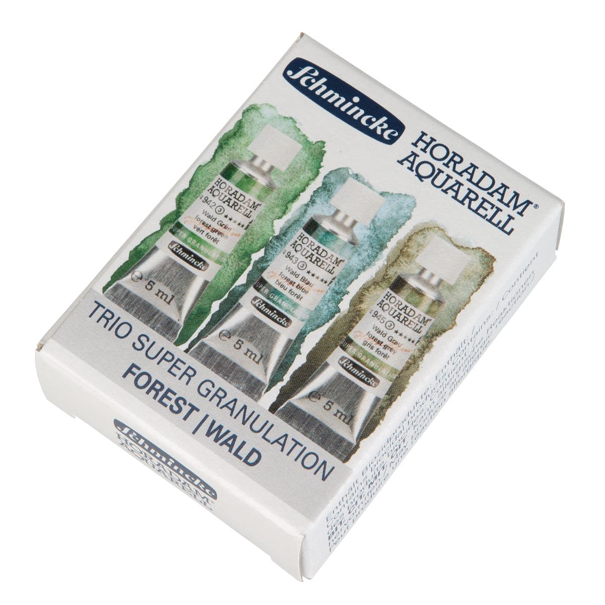 Conjunto Aquarela Profissional Schmincke Horadam Super Granulation 5ml Forest
