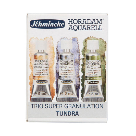 Conjunto Aquarela Profissional Schmincke Horadam Super Granulation 5ml Tundra