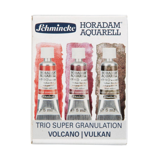 Conjunto Aquarela Profissional Schmincke Horadam Super Granulation 5ml Volcano