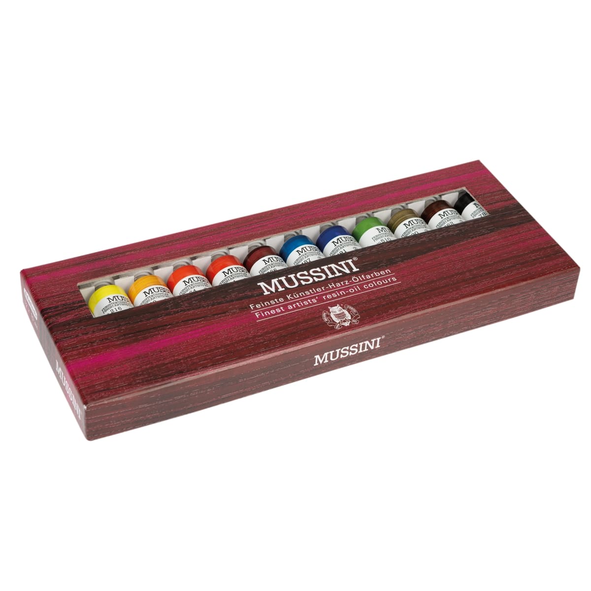 Estojo Tinta Óleo Schmincke Mussini 12 Tubos