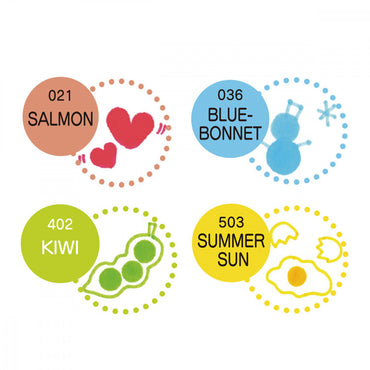 Estojo Zig Dot Color Kuretake 04 Cores