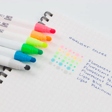 Estojo Zig Single Kuretake Highlight Colors 6 Unidades