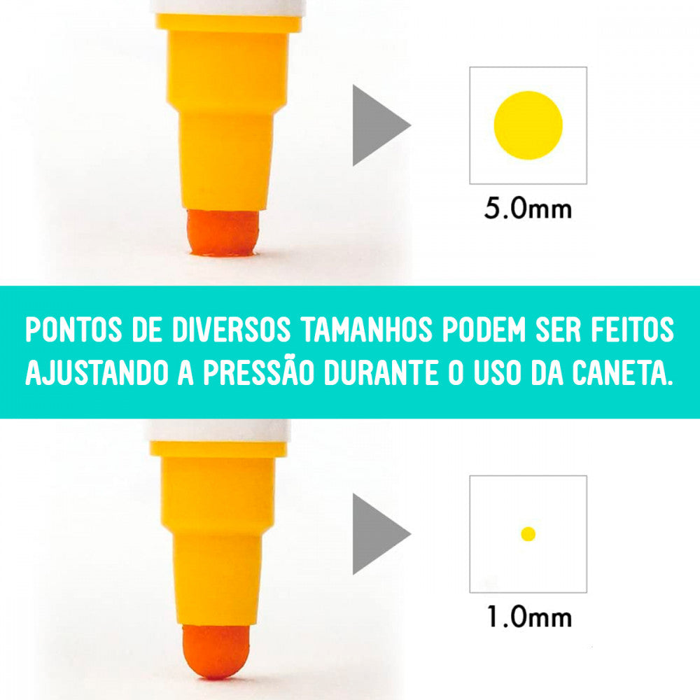 Estojo Zig Single Kuretake Mild Smoky 6 Unidades