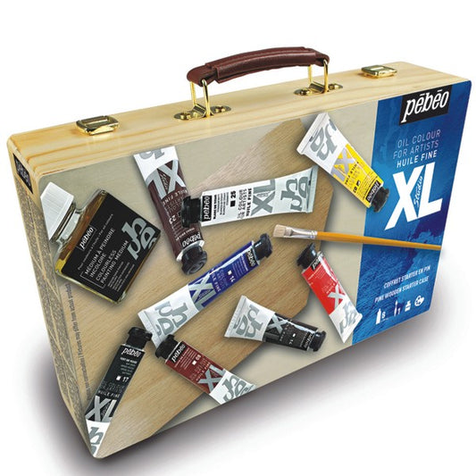 Estojo de Tinta Óleo Para Tela Pebeo Starter Case